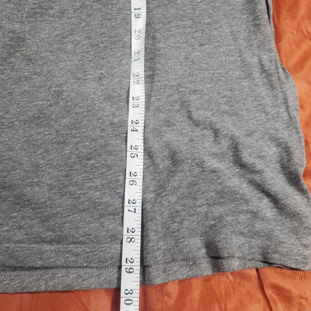 TRUE RELIGION MENS VINTAGE T-SHIRT JERSEY SHORT SLEEVE CREW‎ NECK GRAY SIZE XL